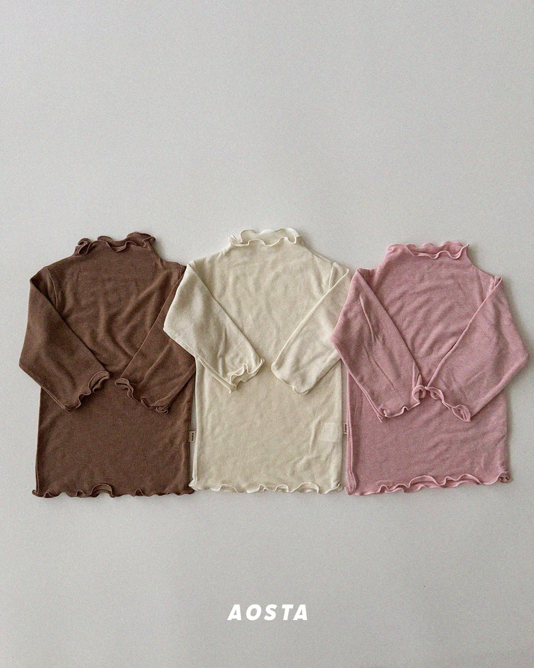 soft tee【aosta】※10月上旬〜中旬発送予定