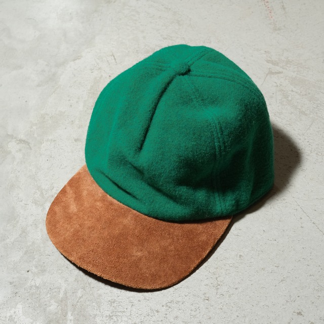90's OLD GAP wool/leather cap