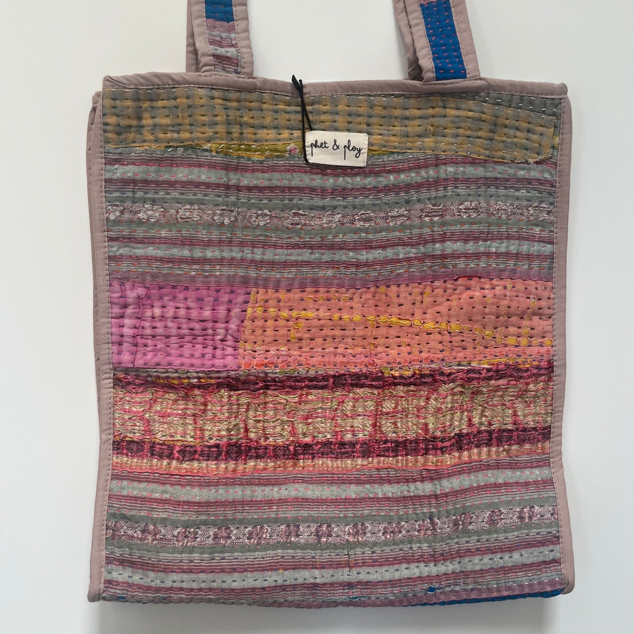＜PHET AND PLOY＞Kantha Bag Piping カンタバッグE - 2