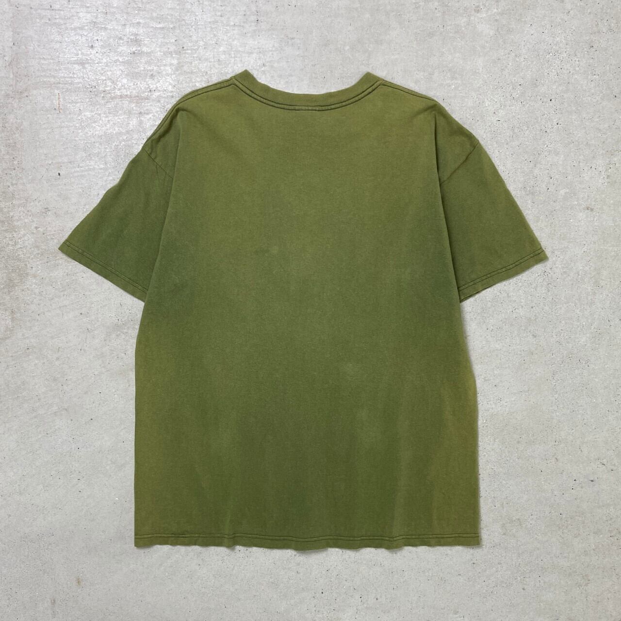 00年代 Dubwiser レーベル アドバタイジングプリントTシャツ メンズL 