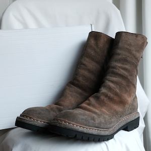GUIDI × nonnative BUCK ZIP HORSE LEATHER BOOTS