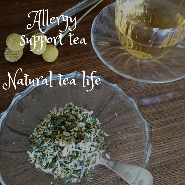 季節代わりや花粉症に「Allergy  support   tea」Sサイズ