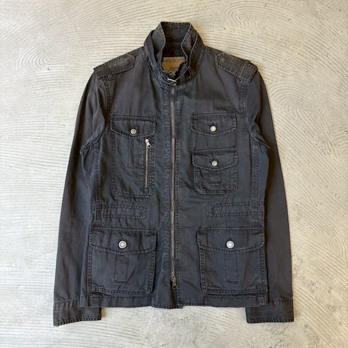 Neil Barrett / Faded zip-up jacket