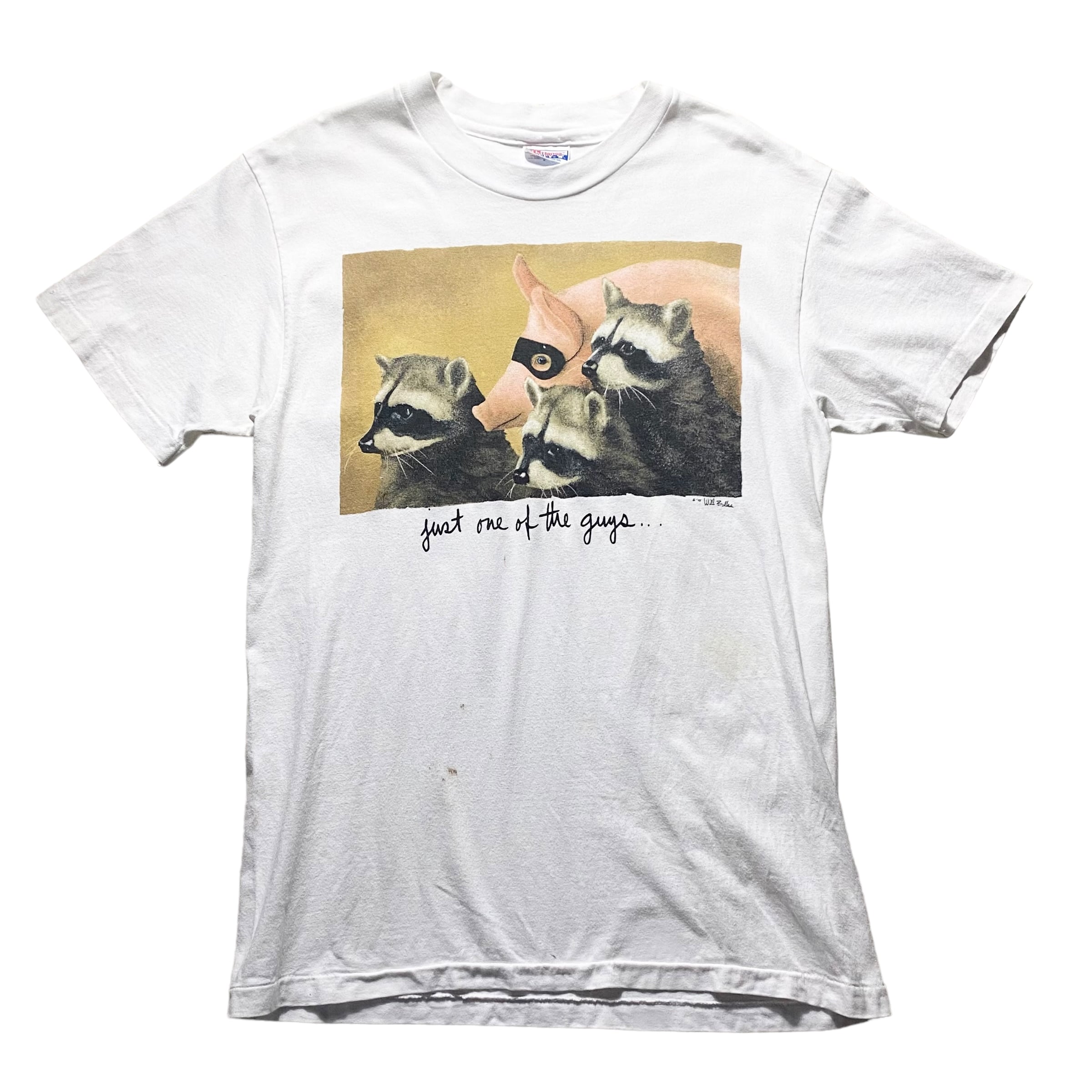 vintage 1995's WILL BULLAS art tee “just one of the guys