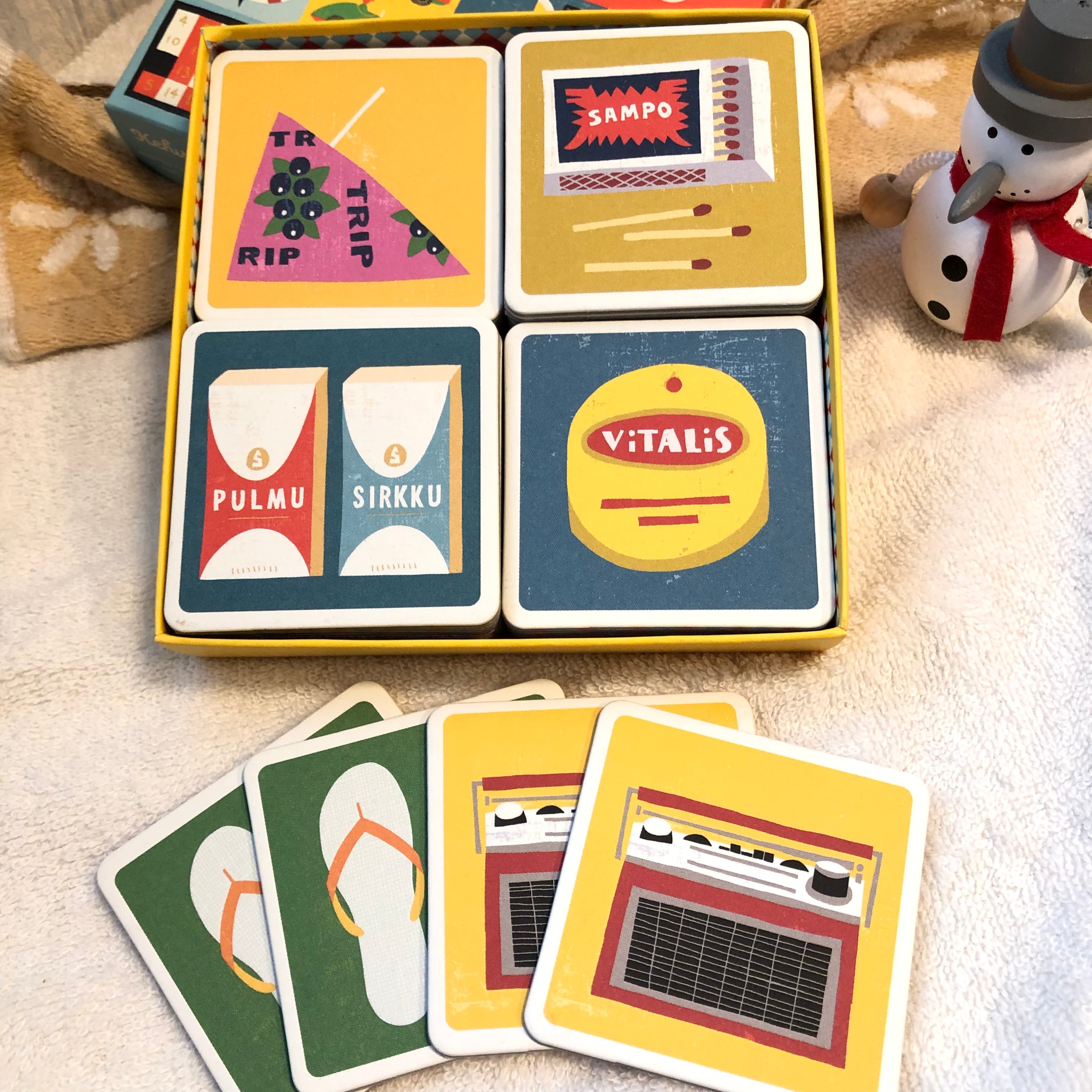 美品HERMES エルメスMemory gameエミール 神経衰弱 カードゲーム 激レア】エルメス カードゲーム メモワール エミール 神経衰弱