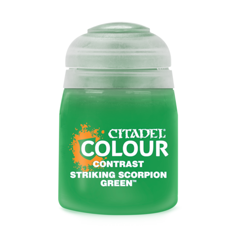 シタデルカラー コントラスト:ストライキングスコーピオングリーン　CONTRAST: S/SCORPION GREEN (18ML)