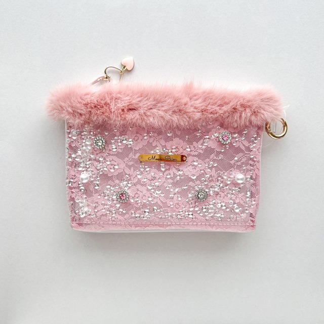 13. bijou Clear Fur Pouch (M)