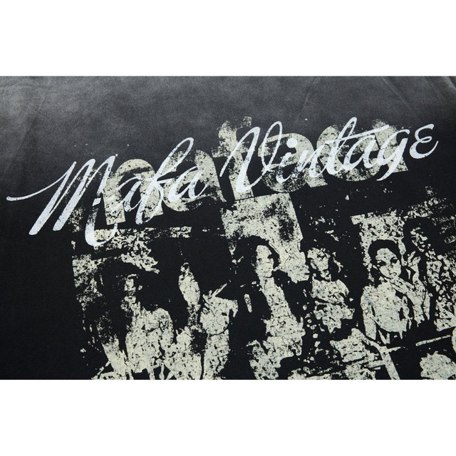 カモフラスリーブフェイクレイヤードフェードTシャツ 1col   R02509