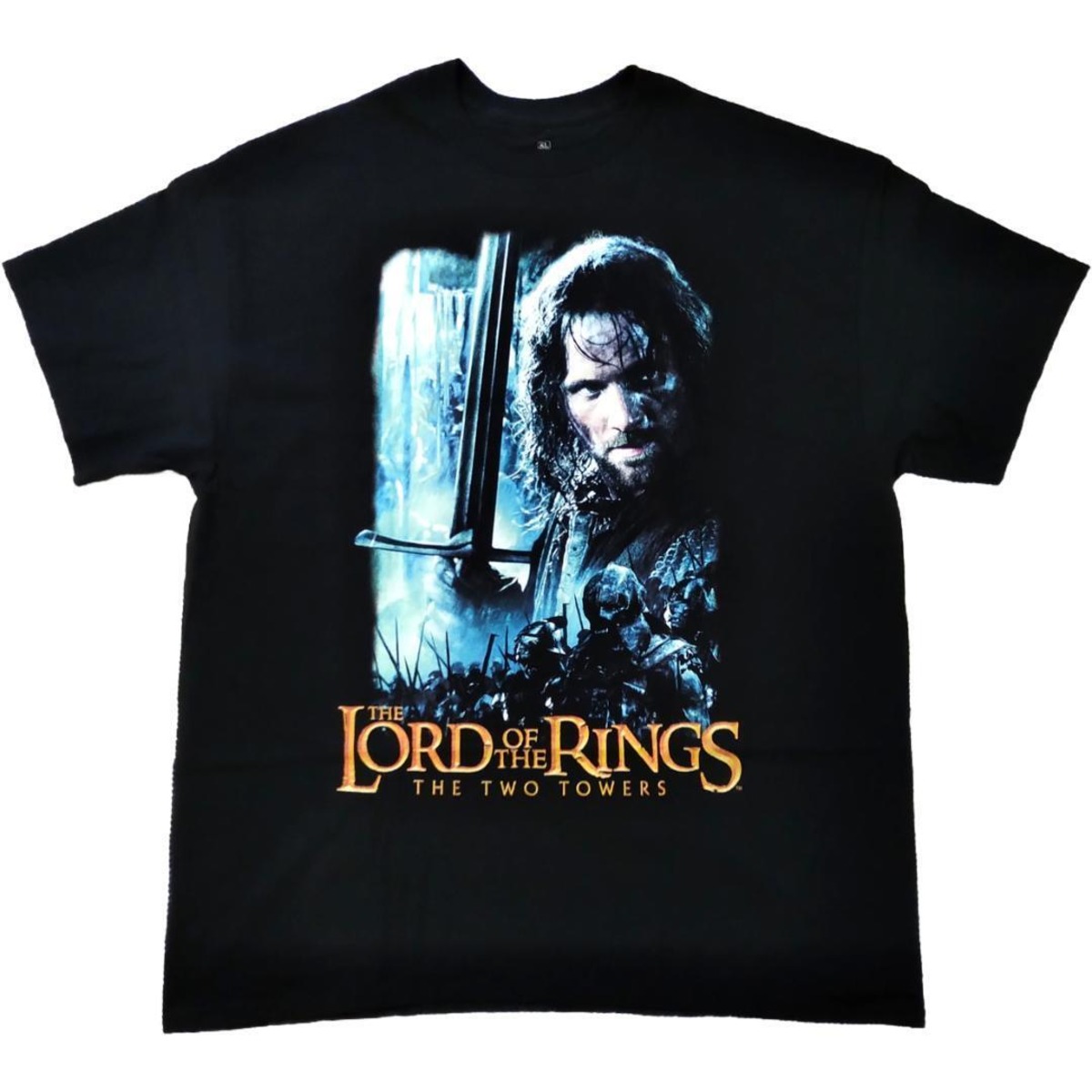ロードオブザリング Tシャツ 黒 二つの塔 ムービーT 映画T | GOLD MINE 