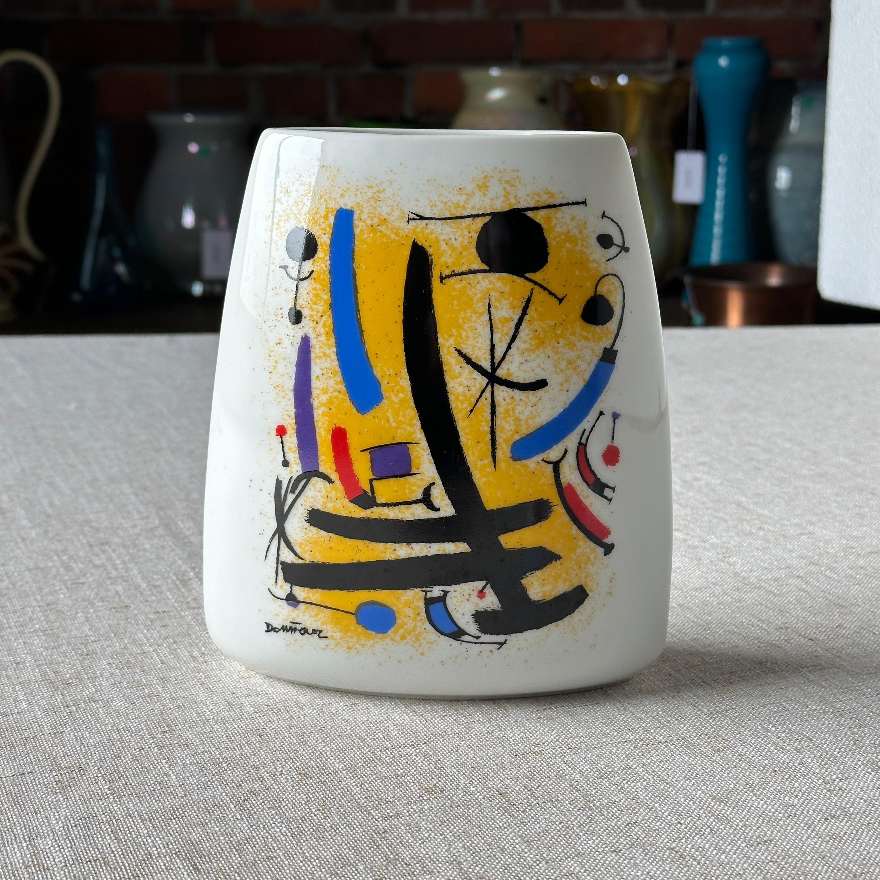 80-90’s Modern Art Flower Vase