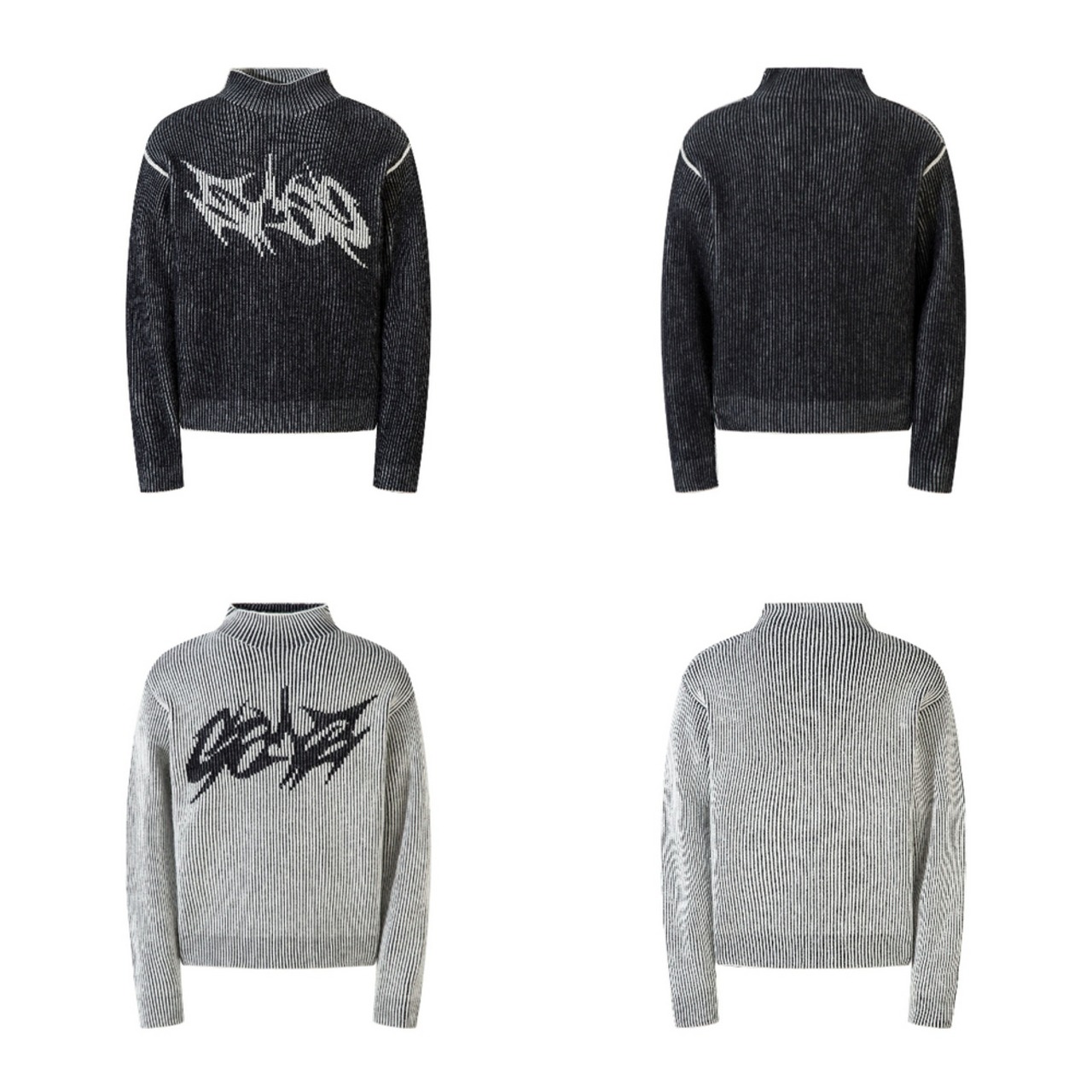 ストリート リバーシブル  セーター T1898