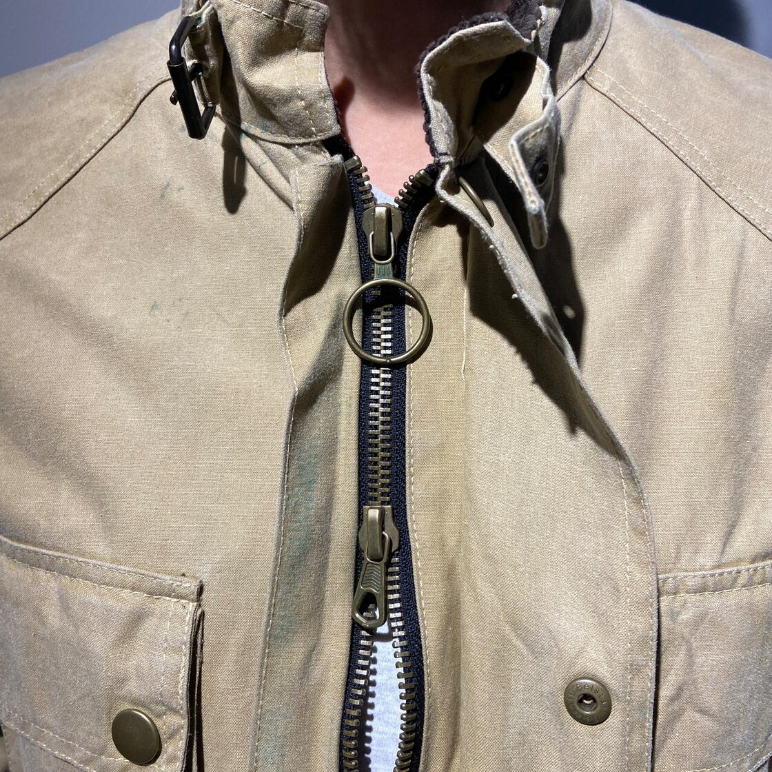 Belstaff ベルスタッフ イギリス製 コーデュロイ襟 コットンジャケット 