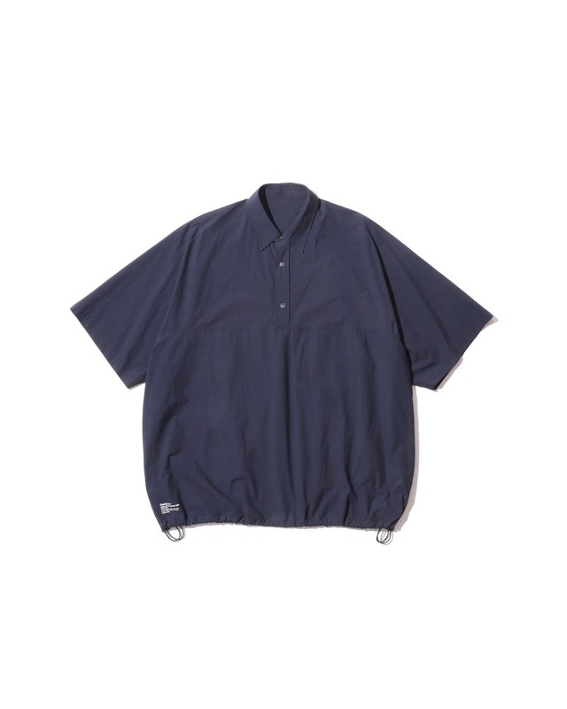 Fresh Service  CRISP COTTON ANORAK S/S SHIRT