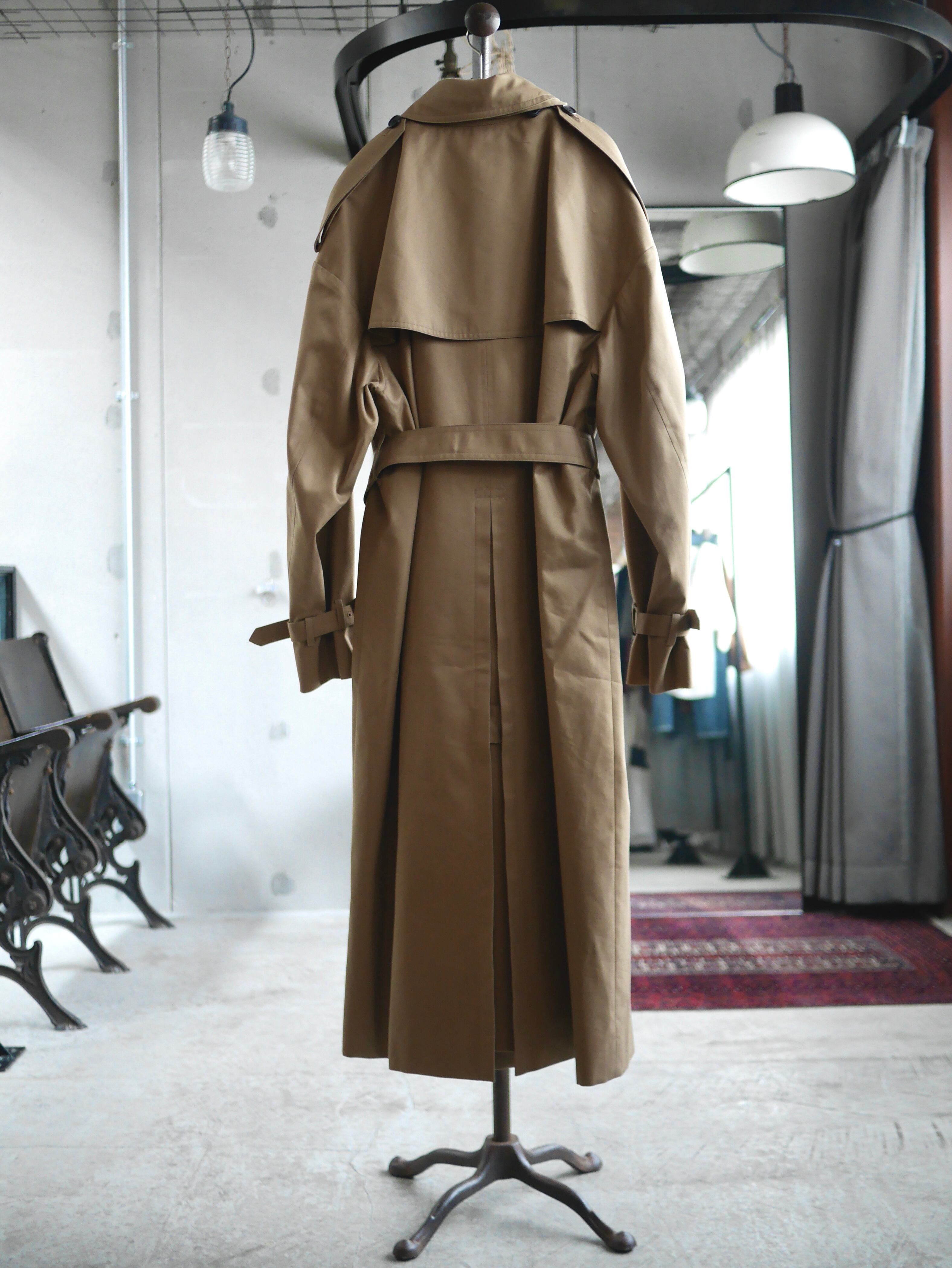 HYKE TRENCH COAT / BIG FIT 新しい季節 51.0%OFF sandorobotics.com