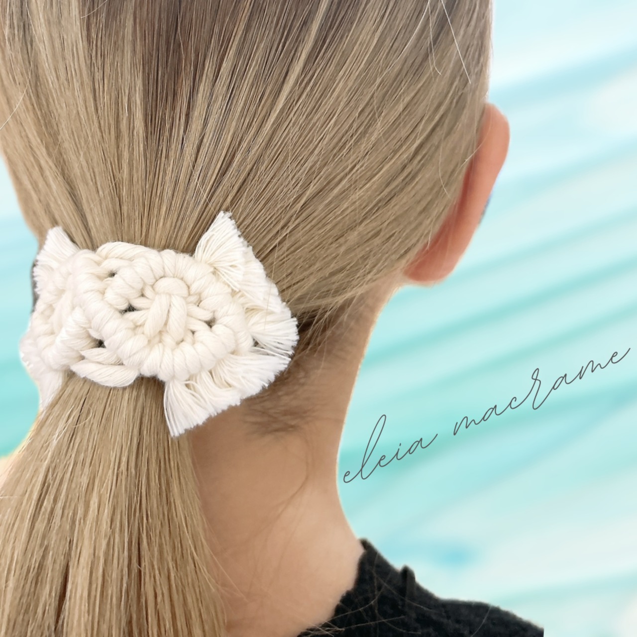 マクラメヘアゴム | eleia