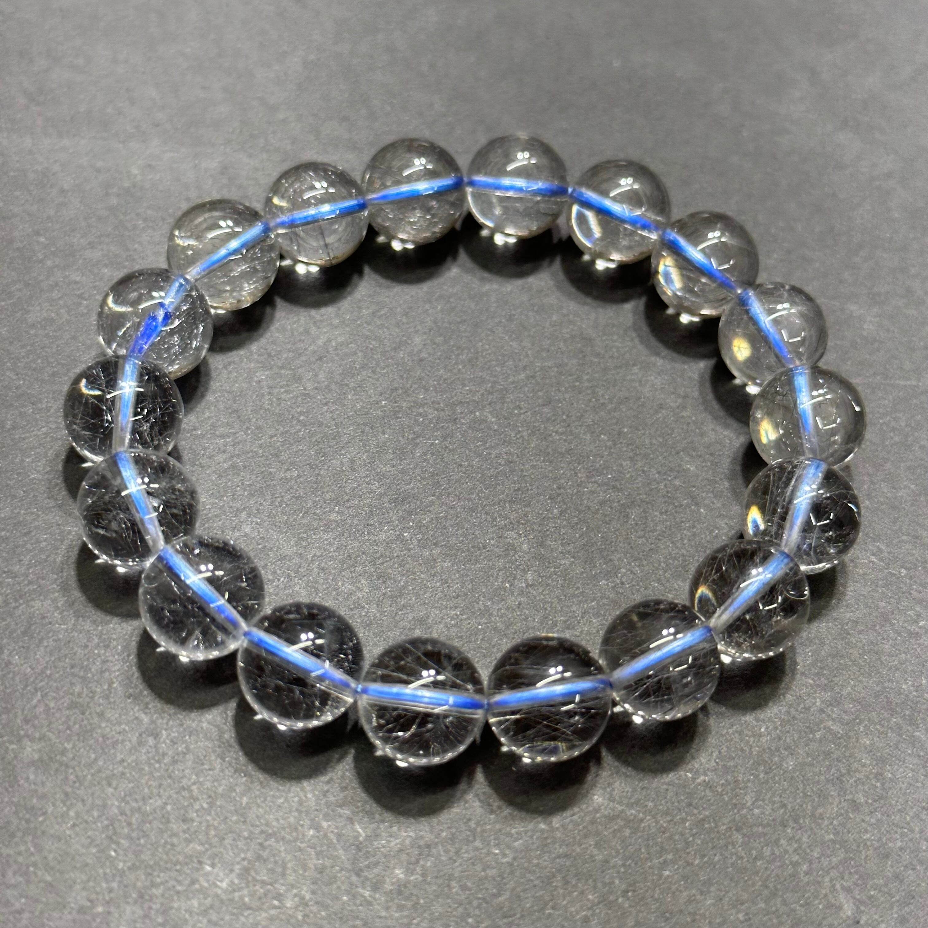 希少ヘイロフスキー鉱インクォーツ天然石ブレスレット - 通販 - hydro