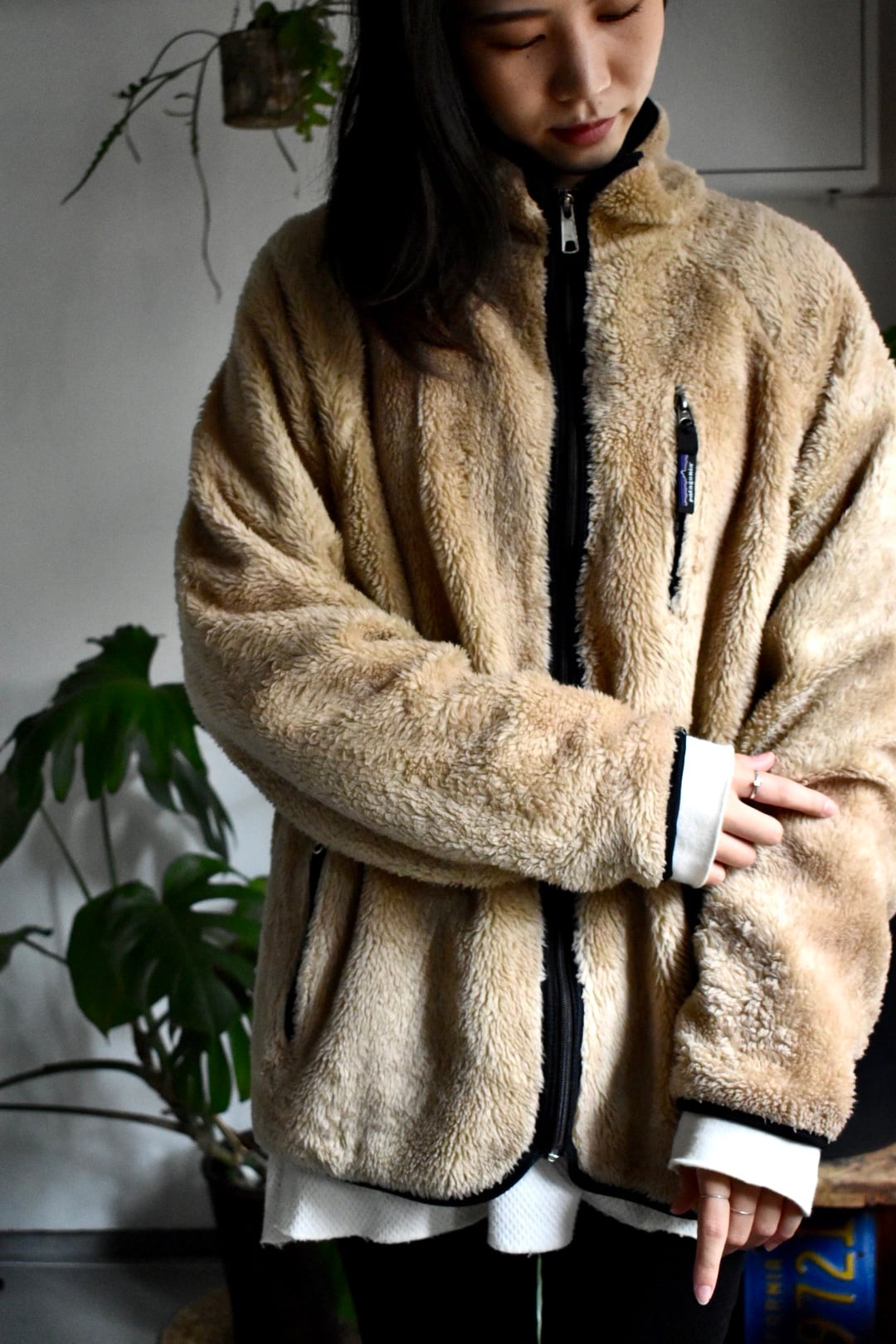 90's “old patagonia“ retro cardigan “natural“ size L | KEY WEB STORE