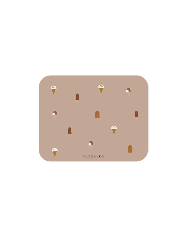 【即納】NOUI NOUI  / Place mat   ice cream rose　お食事マット　ランチョンマット