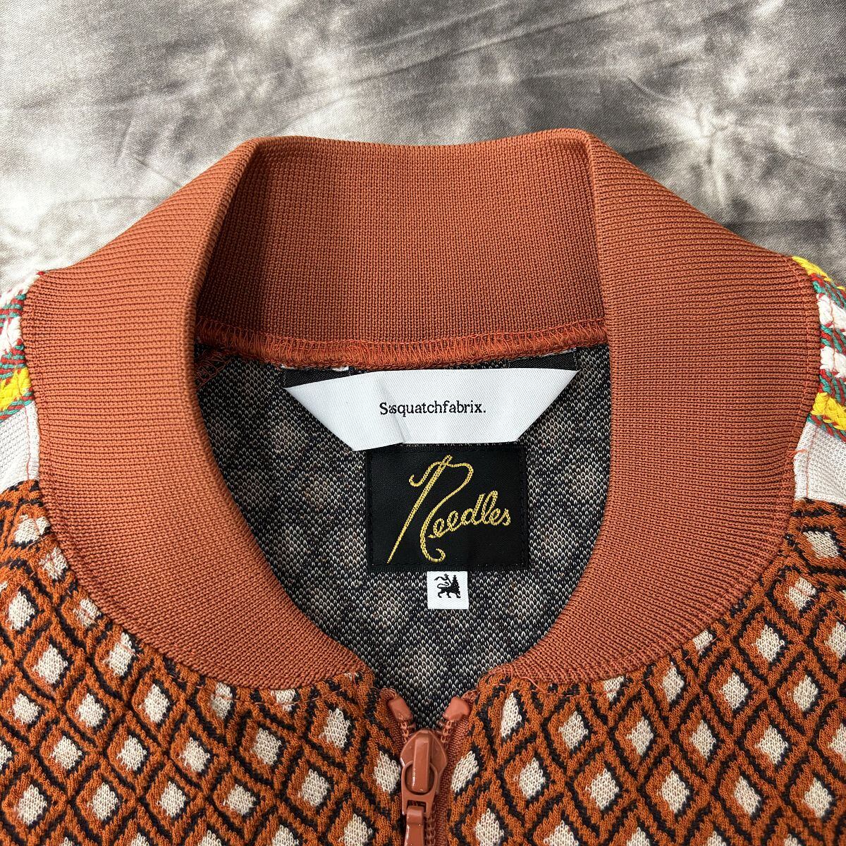 トラックジャケット S オレンジ 24ss ニードルス ニードルズ 【公式通販】