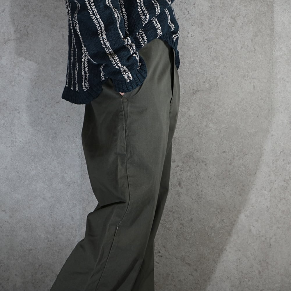 60s Dickiesディッキーズ TALON ジップ チノ ワーク パンツ USED 古着