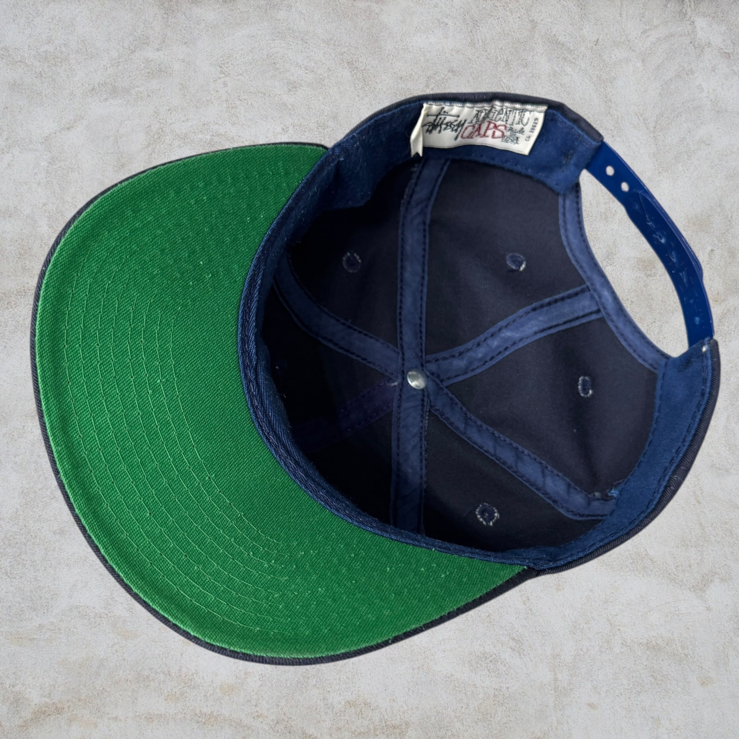 90's old stussy Stock Logo Cap “白タグ”【高円寺本店】 | curb