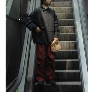 Two-tuck wide cargo pants 0197