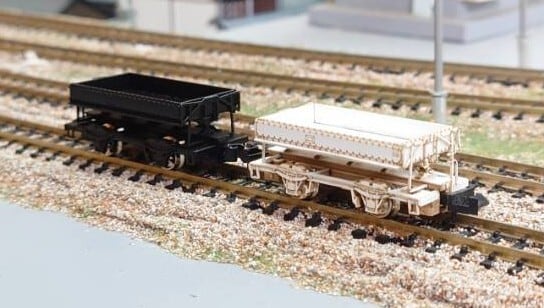 Nゲージ チキ6000・チ1000 レール輸送仕様 3両セット ペーパーキット