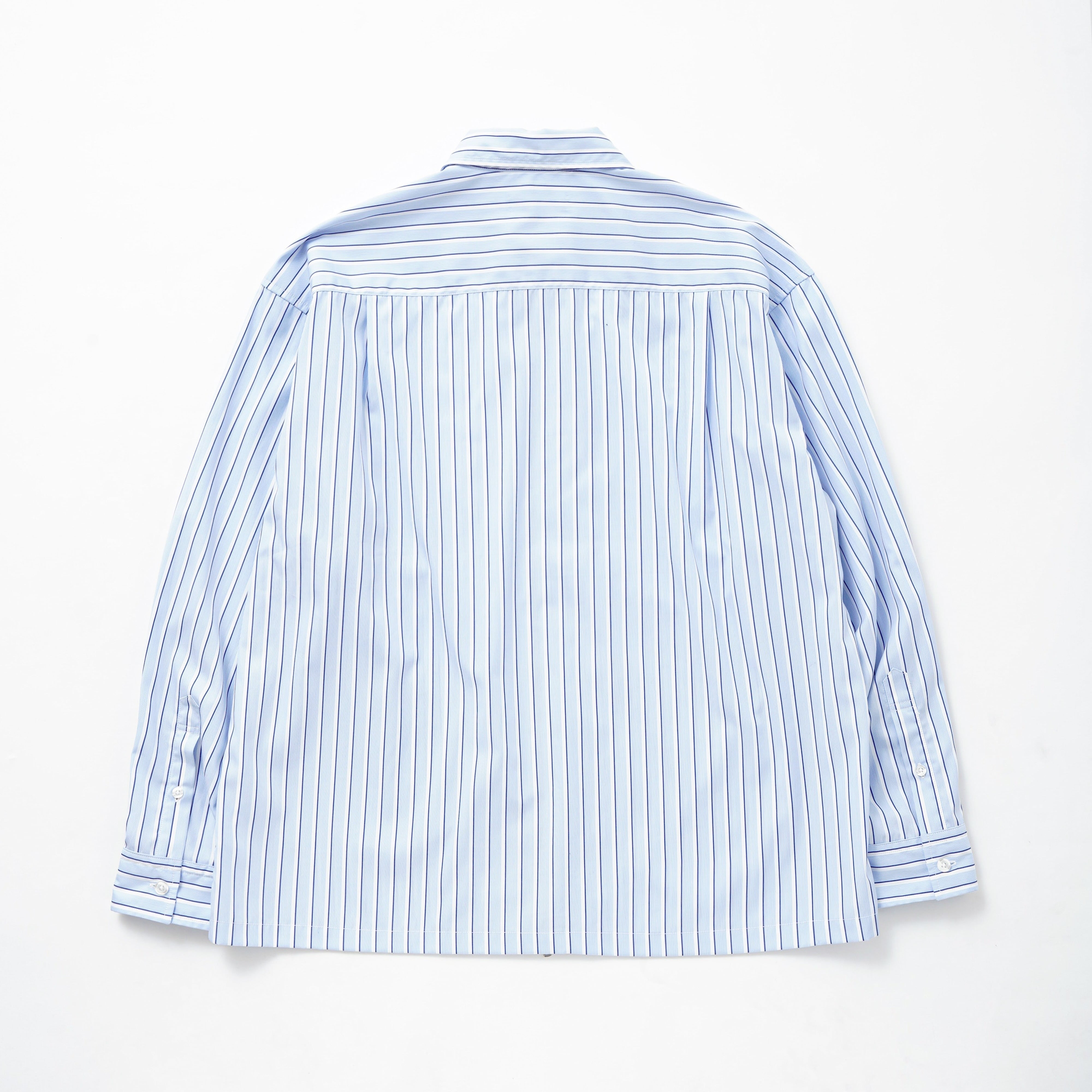 Zip up shirt（BLUE STRIPE） | TTTMSW