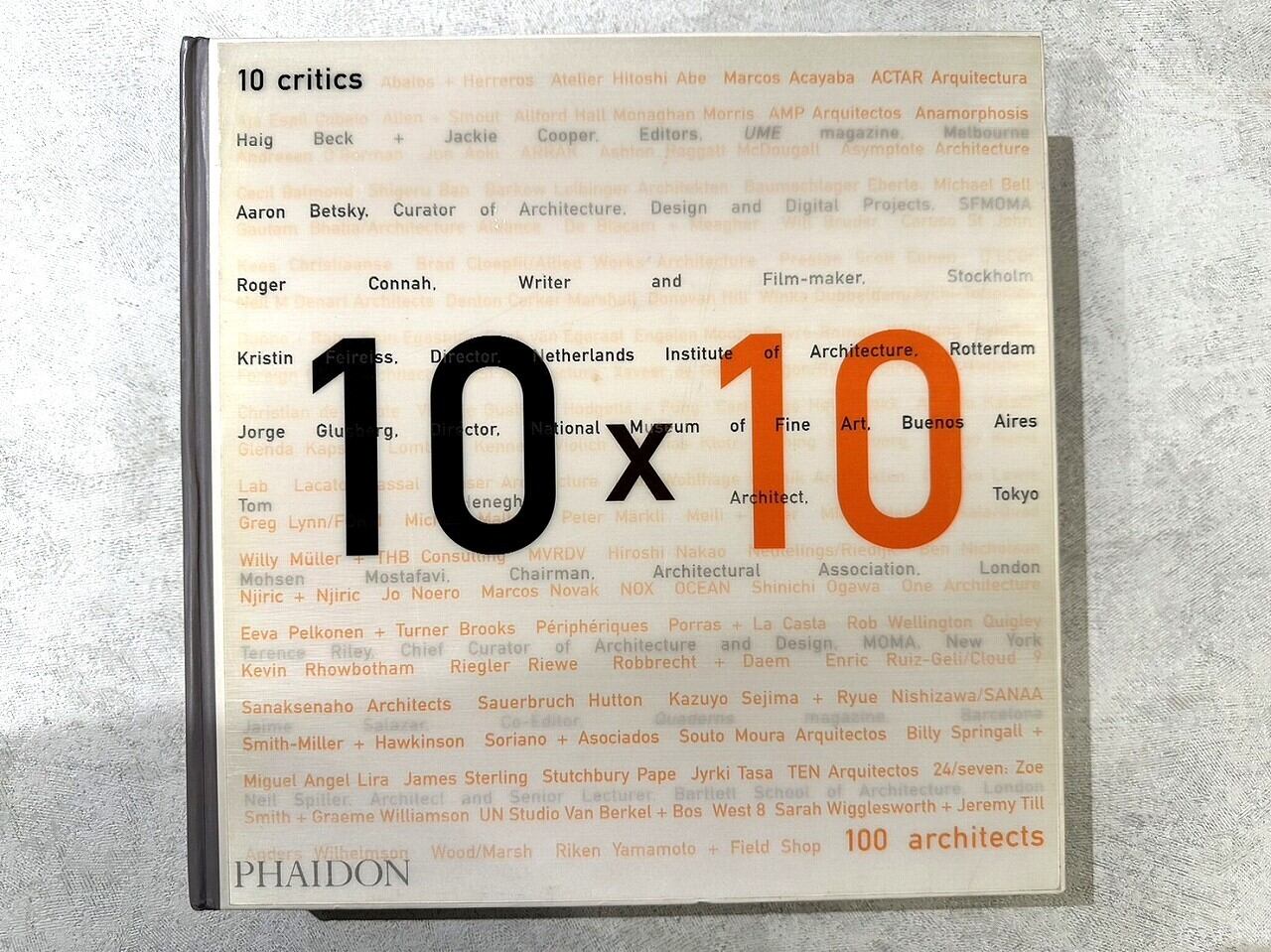 VI361】10 X 10:10 critics, 100 architects /visual book | KITAZAWA