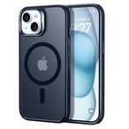 【米軍MIL規格・Magsafe対応】ESR iPhone 15 Plus ケース 耐黄変 いphone15plus ケース 耐衝撃 傷防止 iPhone 15 Plus用 磁気 スマホケース Classicシリーズ つや消しブラック