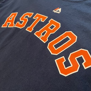 【NIKE】MLB メジャーリーグ アストロズ Tシャツ XL ビッグサイズ Houston Astros アーチロゴ us古着 アメリカ古着