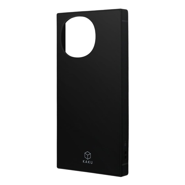 イングレム AQUOS R9 耐衝撃 ハイブリッドケース KAKU ブラック INQ-AQFS2K3TB/B