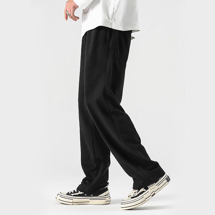 ★SPORTS STRAIGHT MOP WIDE LEG TROUSERS　　A0523