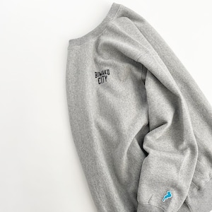 BIWAKO CITY / EMBROIDERY LOGO SWEAT SHIRTS