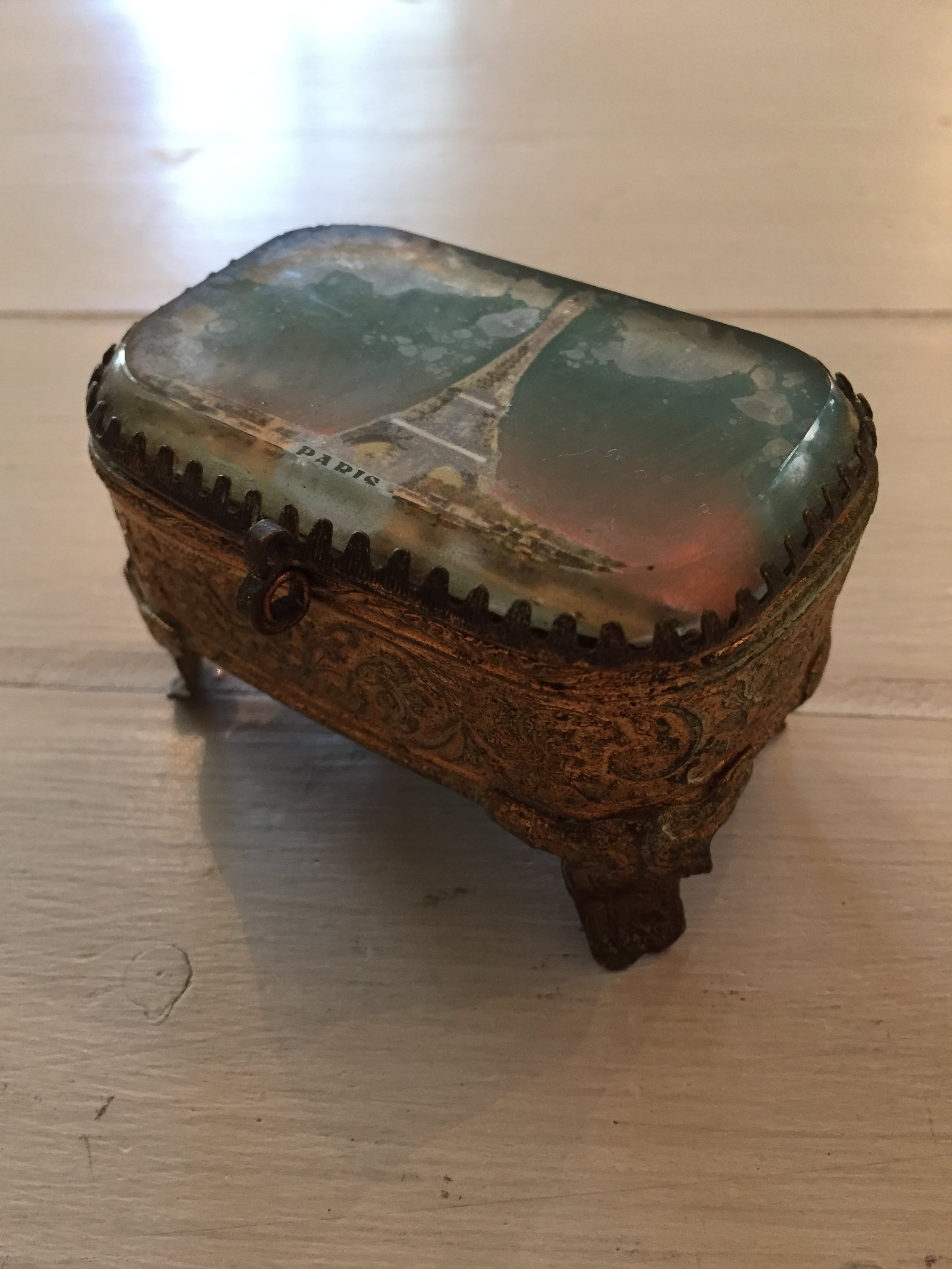 フランスアンティークジュエリーボックス | Antique＊Zakka Cherir + Fleur