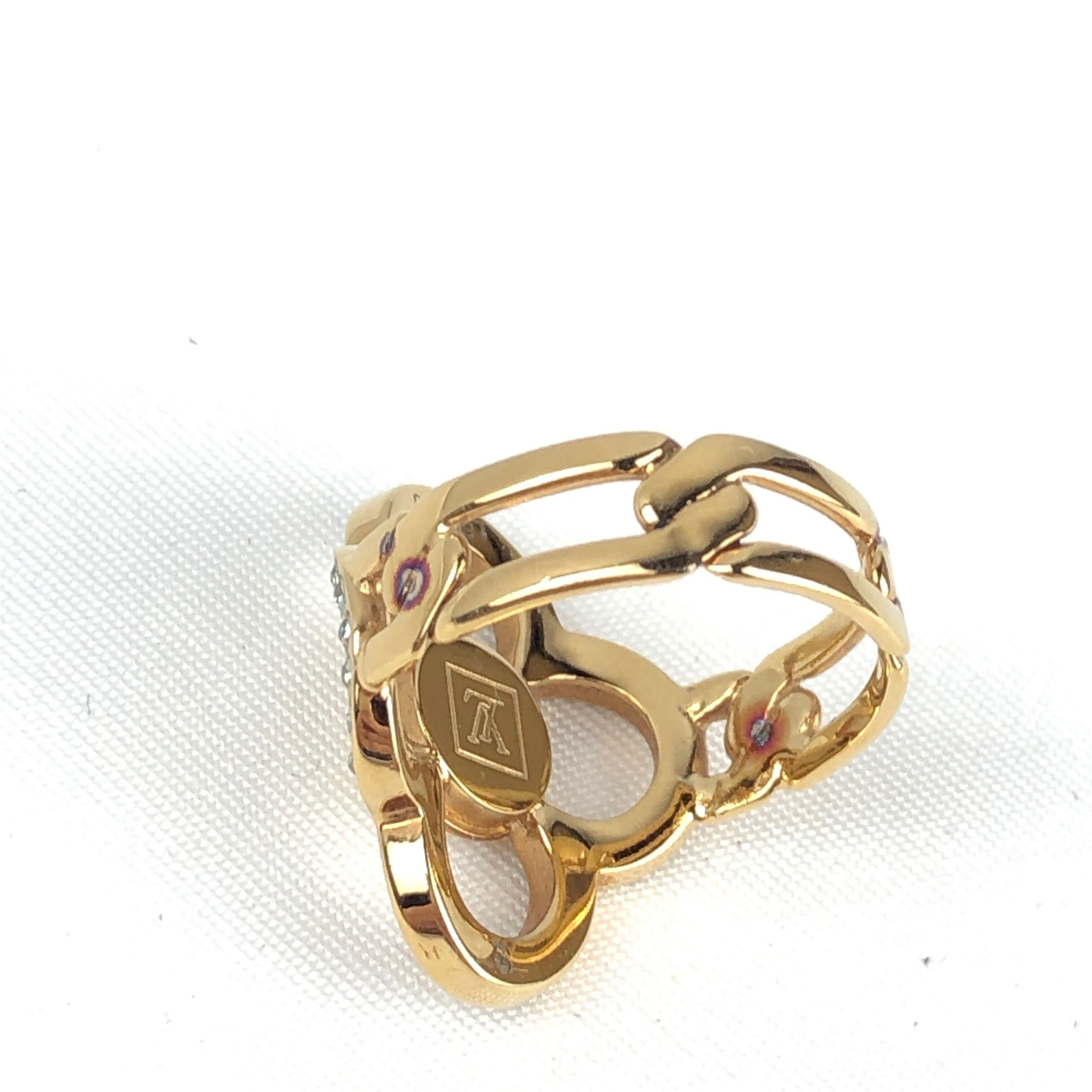 中古】ルイヴィトン バーグ フラワー パワーリング 指輪 | 小牧まるみ商店