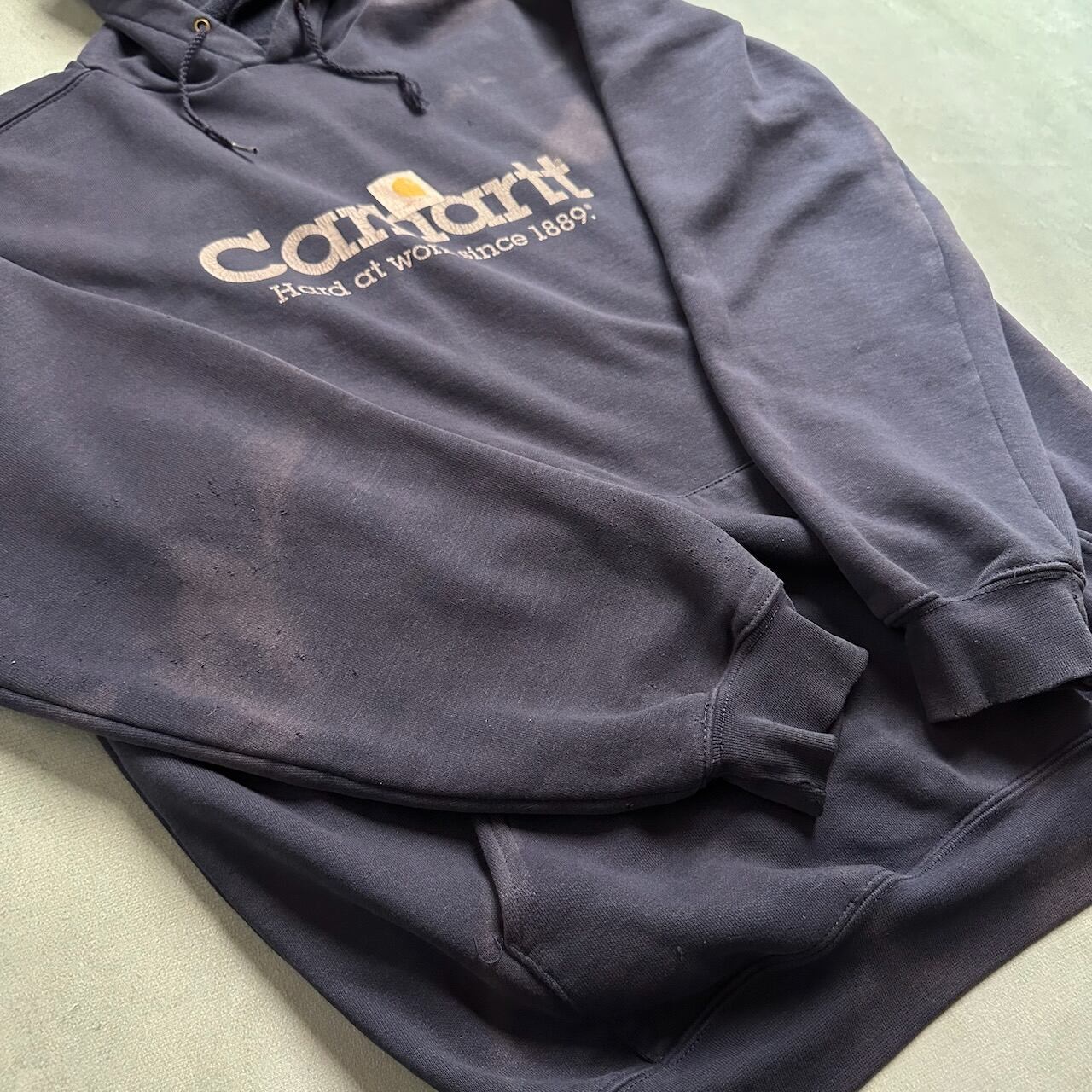 carhartt サンフェード ボロ パーカー ボロの美学 90\u0027s Carhartt 