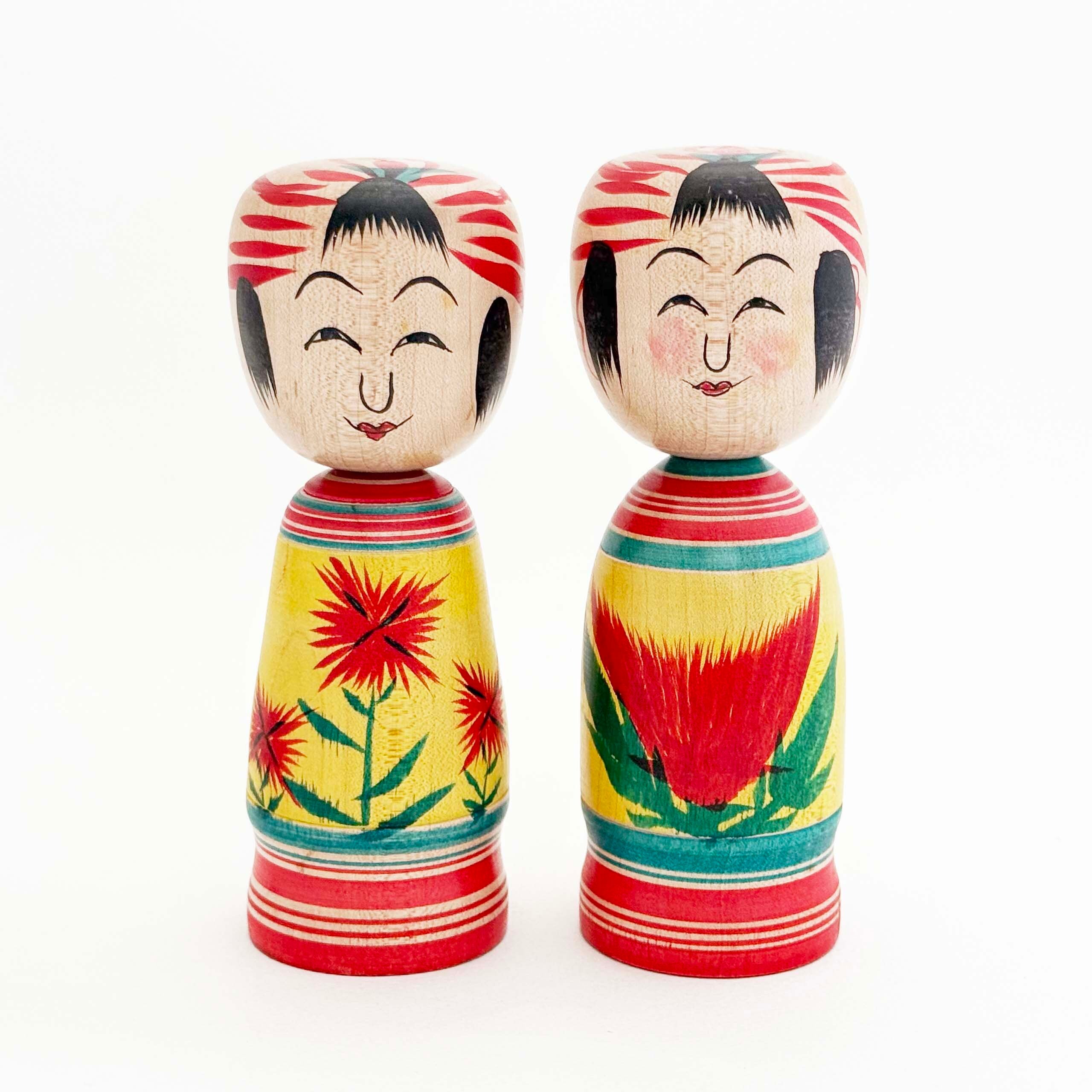 肘折系 / 阿部薫工人(なでしこ&紅花 2本セット)