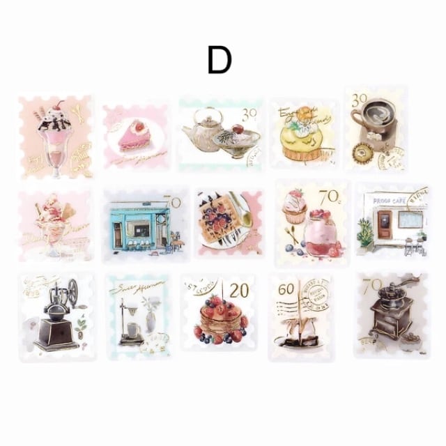 在庫限り】国内メーカーBGM ステッカー 天文学 郵便局 星夜 空 月