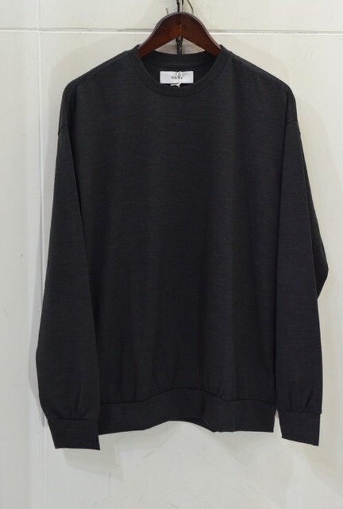 marka 2/72 WOOL SINGLE JERSEY WASHABLE CREW NECK