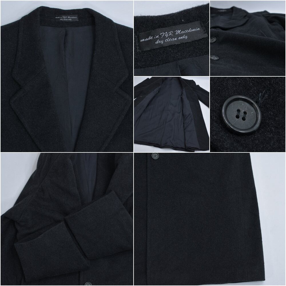 ALLYN SAINT GEORGE カシミヤブレンド ウール チェスターフィールド