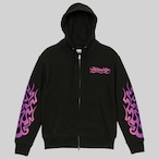 閻王 BLACK×PINK & Gradation Zip-up Hoodie