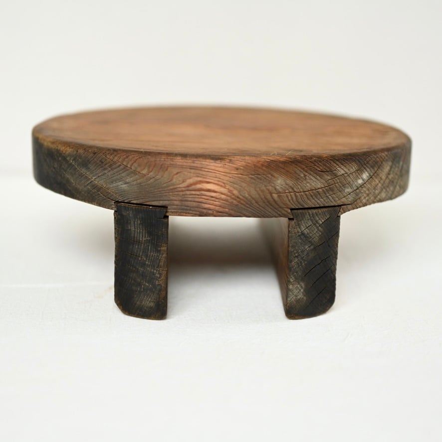 31133】釜の木蓋 / Wooden Pot Lid | 古道具・器 ハナレ きりゅう