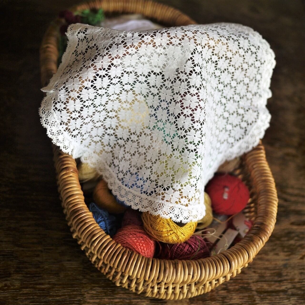 レースドイリー ホワイト ドイツ