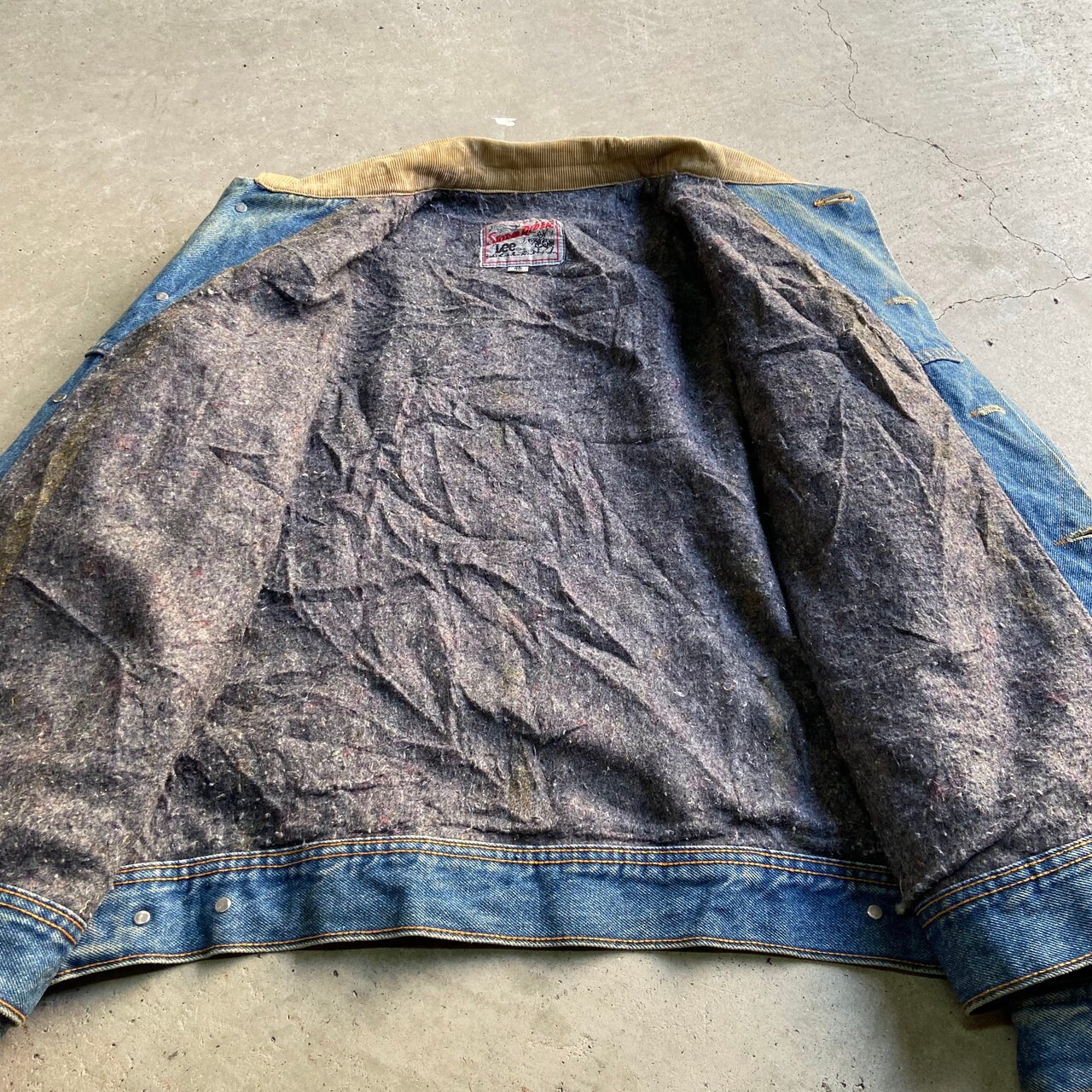 カナダ製 80年代 Lee リー ストームライダー デニムジャケット メンズ 