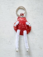 ハッピーホリデイズ・オーナメント(赤ヒオウギ・白)