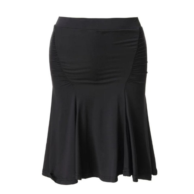 フレアヘム スイングシルエット ラテンスカート 1col　D00800