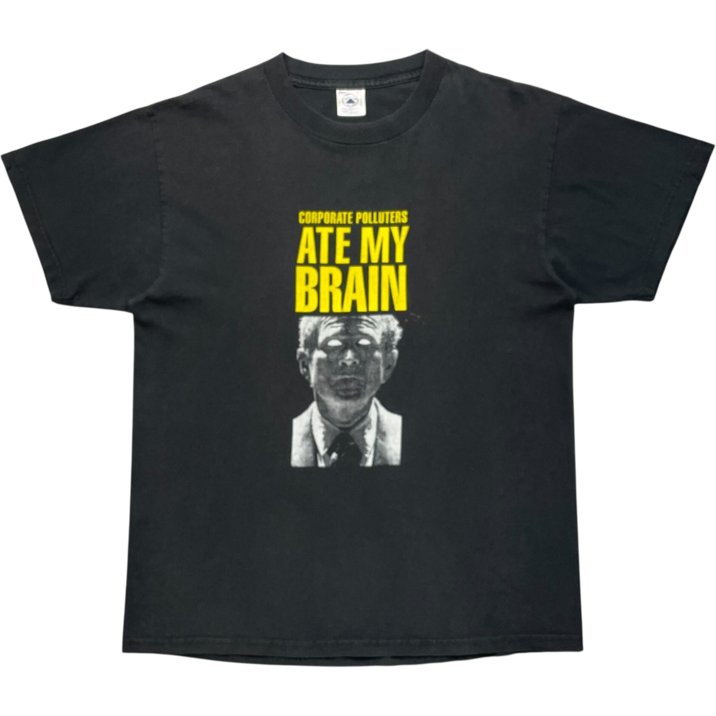 《M》DELTA デルタ Tシャツ 環境保護団体 グリーンピース メッセージ 両面プリント ブラック no.8735