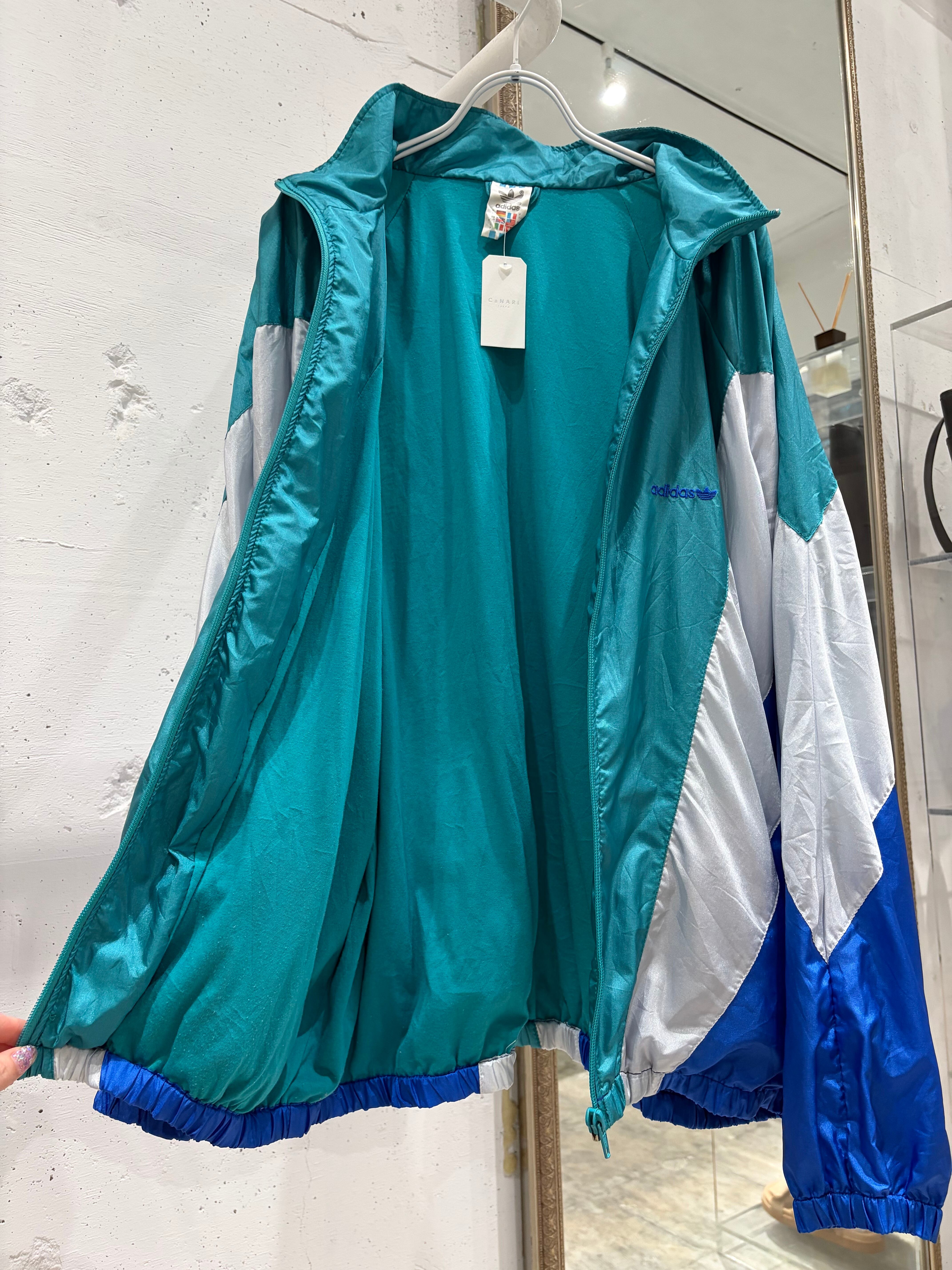 adidas Vintage Color Block Nylon Jacket | CaNARi Vintage