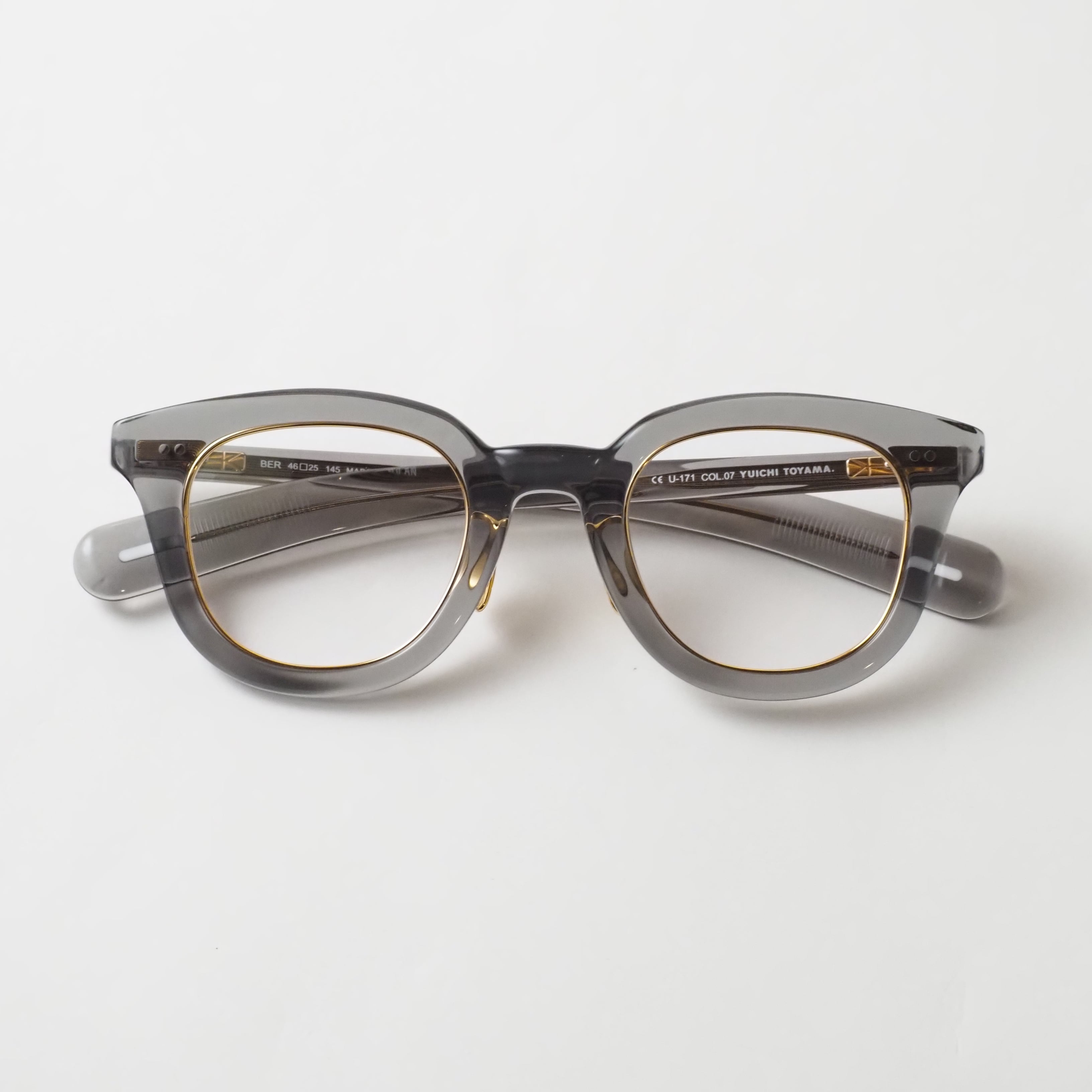 小物 Yuichi Toyama U-171 ber BER U-171 col.07(Clear gray / Gold)【YUICHI TOYAMA.】 | downtownshop
